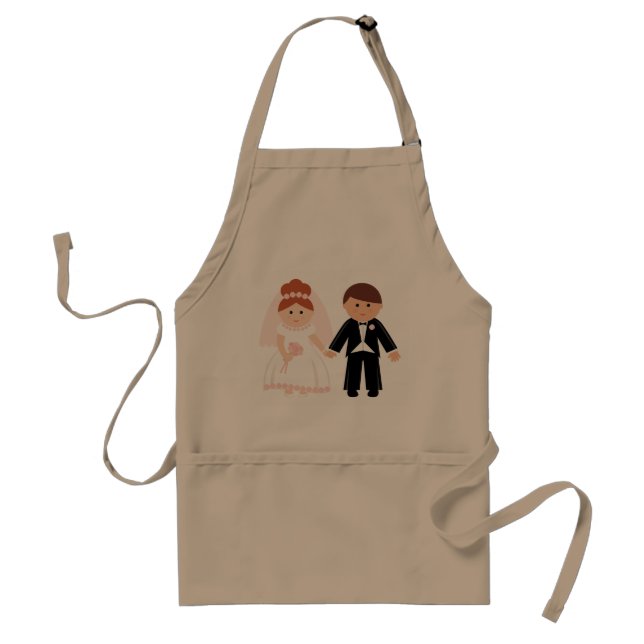 Tablier Juste Marié Couple Apron (Devant)