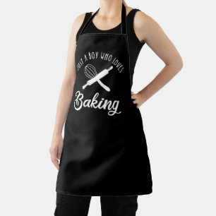 Tablier Juste Un Garçon Qui Aime Faire La Cuisine
