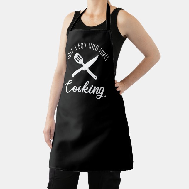 Tablier Juste un garçon qui aime la Cuisine (Insitu)