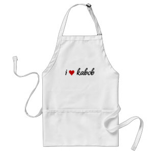 Tablier Kabob d'amour du kabob I du coeur I
