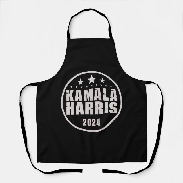 Tablier Kamala Harris 2024 Pour Les Élections Rétro Du Pré (Recto)