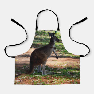Tablier Kangaroo Australien Sauvage, Empreinte Pleine Pour