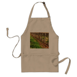 Tablier Kangaroo Avec Joey Dans Les Vins De Raisins,