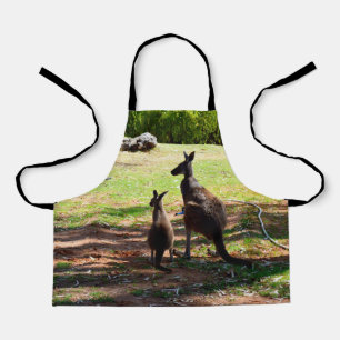 Tablier Kangaroo Avec Son Joey, Les Enfants Plein Imprimer
