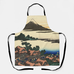 Tablier Katsushika Hokusai Dawn dans la province de Kai