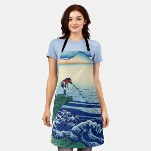Tablier Katsushika Hokusai - Kajikazawa dans la province d
