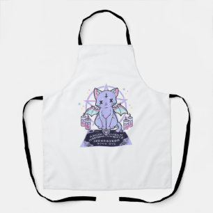 Tablier Kawaii Pastel Goth Cute et Occult Déplaisant Cat O