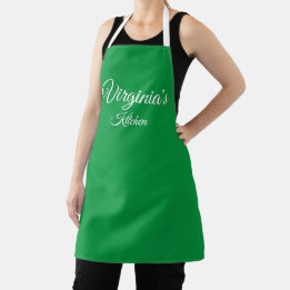 Tablier Kelly Green Apron personnalisé