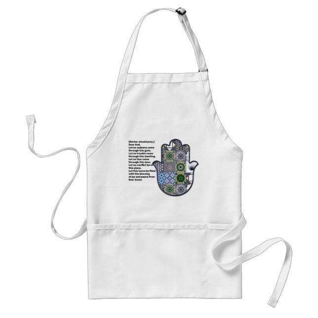 Tablier Khamsa Hand Apron 2 Renter (Devant)