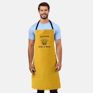 Tablier King of Bark Gold Personnalisé Funny Apron
