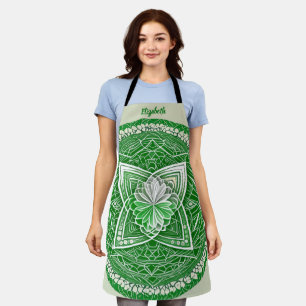 Tablier Kiss Cuisinier Cuisinier Cuisine BBQ Baker Green