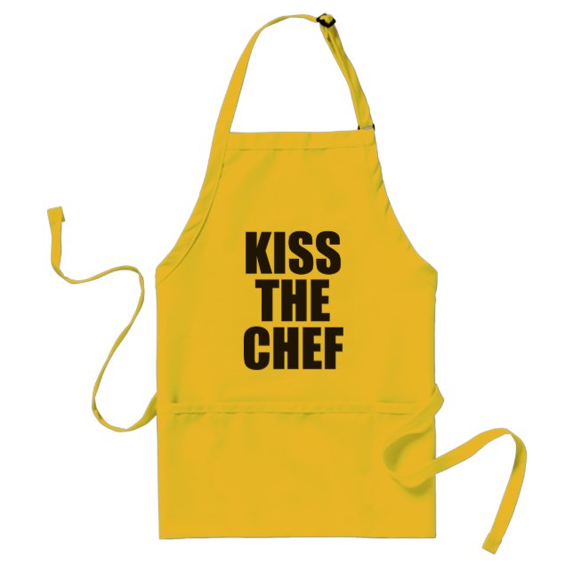 Tablier Kiss The Chef - Apron (Devant)