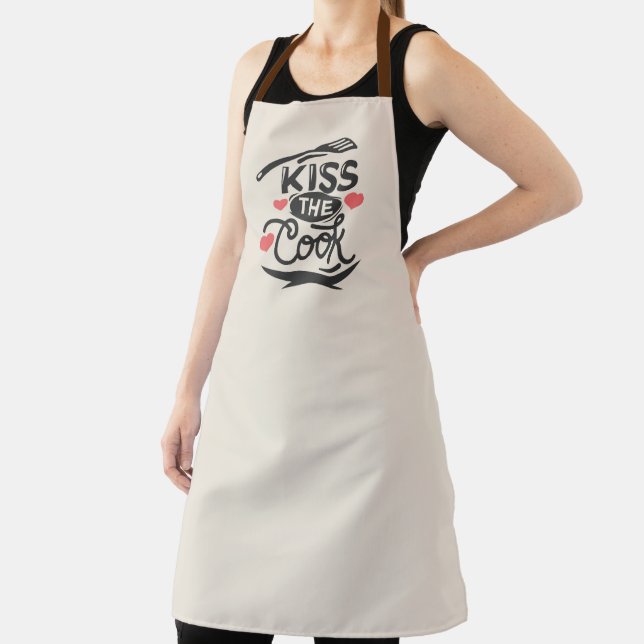 Tablier Kiss the cook (Insitu)