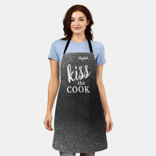 Tablier Kiss The Cook Food Chef Cuisine BBBQ Baker Parties