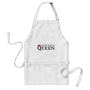 Tablier Kitchen Queen and Crown - chef's apron