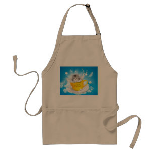 Tablier Kitty en tasse