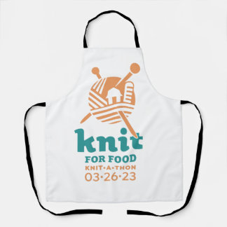 Tablier Knit for Food Apron
