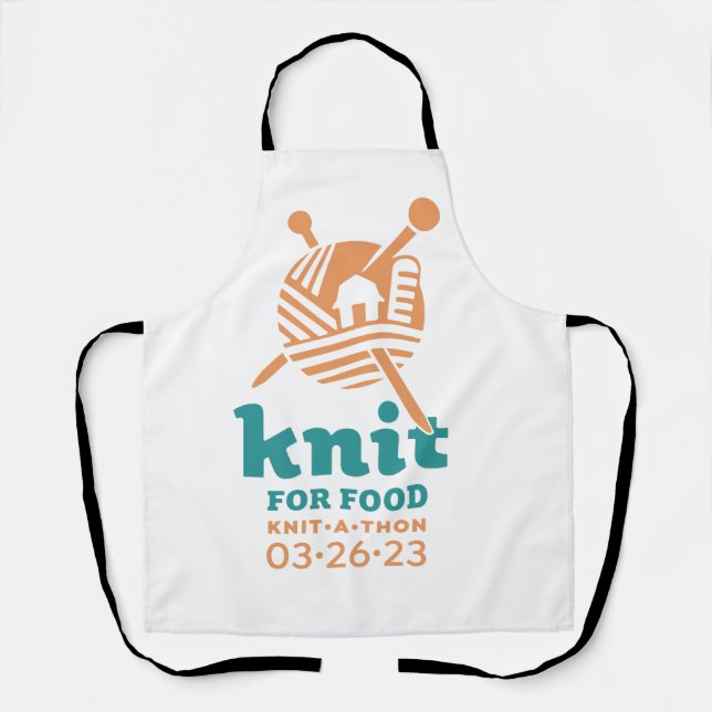Tablier Knit for Food Apron (Recto)