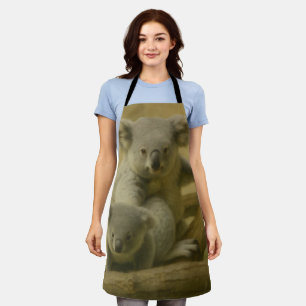 Tablier Koala Companions - Tender Wildlife Art Print