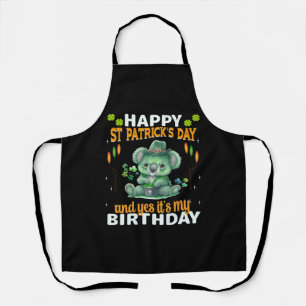 Tablier Koala St Patrick Day Green Hommes Paddys Pattys