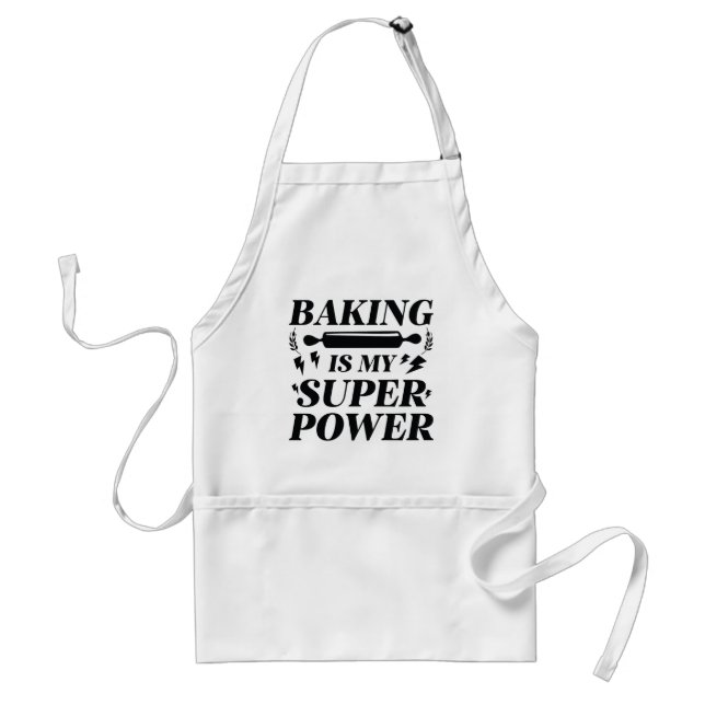 Tablier La boulangerie est ma superpuissance (Devant)