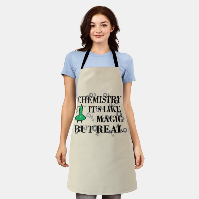 Tablier la chimie est comme la magie mais réelle (Porté)