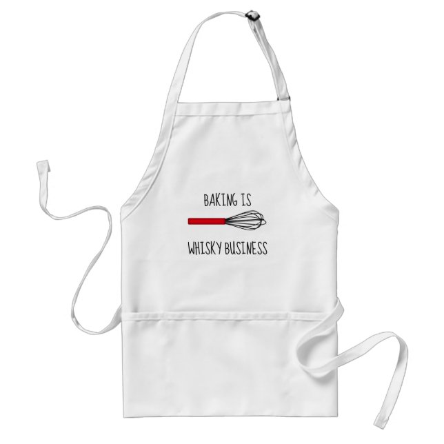 Tablier La Cuisine Est Whisky Business Adulte Apron (Devant)