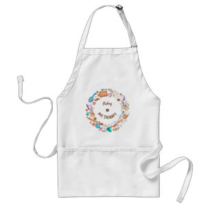 Tablier La cuisson est mon Apron de thérapie