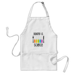 Tablier La cuisson est science // Citation de cuisson mign