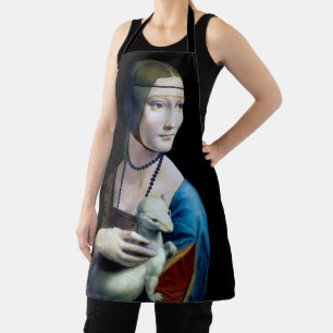 Tablier La Dame avec une mine, Léonard de Vinci