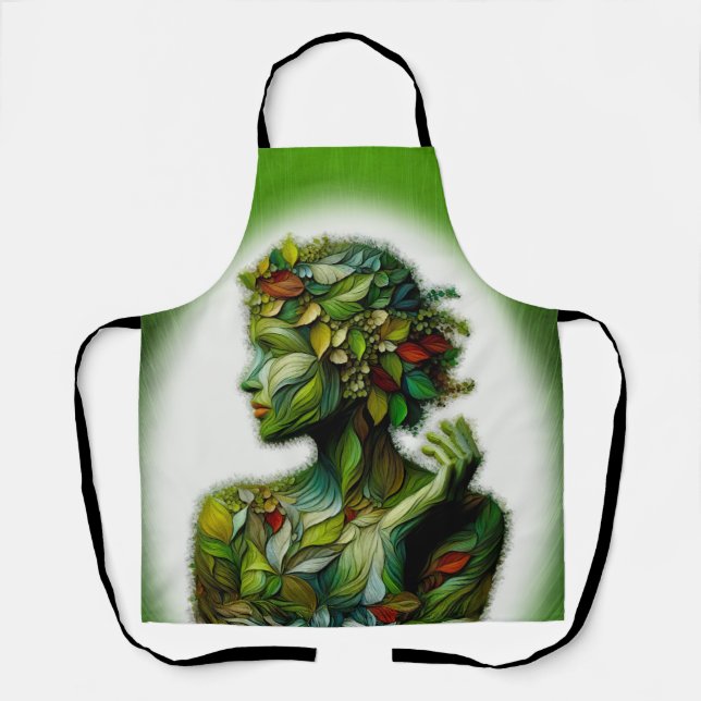 Tablier La Dame Verte (Recto)