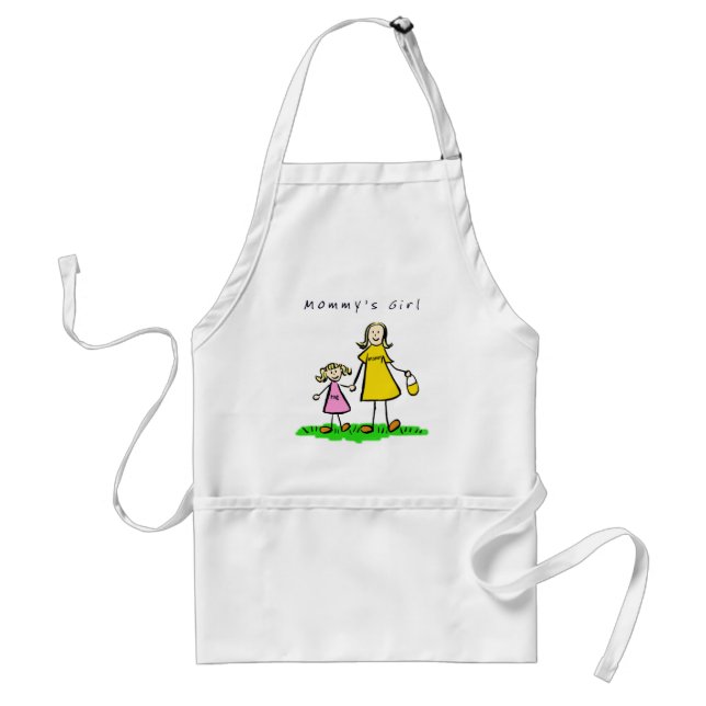 Tablier La fille de maman Apron (blond) (Devant)
