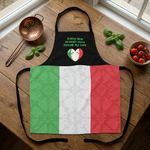 Tablier La force de la mère italienne coule dans mes veine