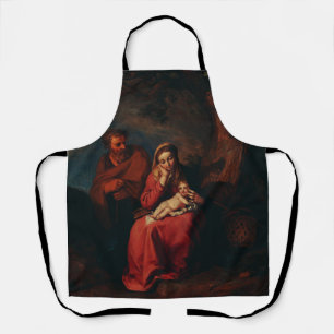 Tablier La Fuite en Égypte par Abraham Bloemaert 