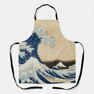 Tablier La Grande Vague au large de Kanagawa par Hokusai