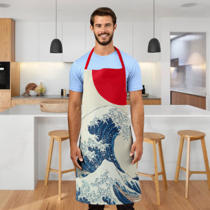 Tablier La Grande Vague De Kanagawa Moderne