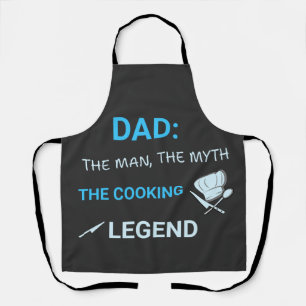 Tablier La légende de la cuisine – Papa BBQ et chef