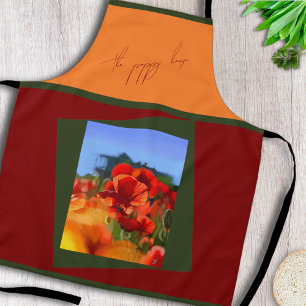 Tablier La maison du pavot - Art apron