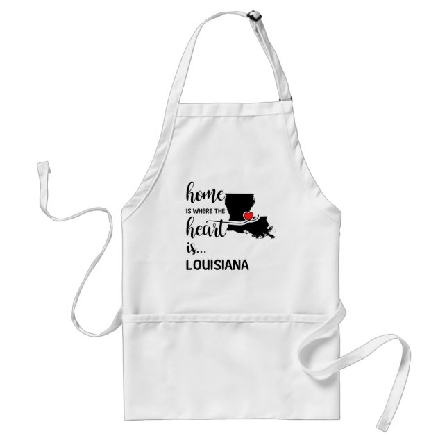 Tablier La maison Louisiane est le coeur (Devant)