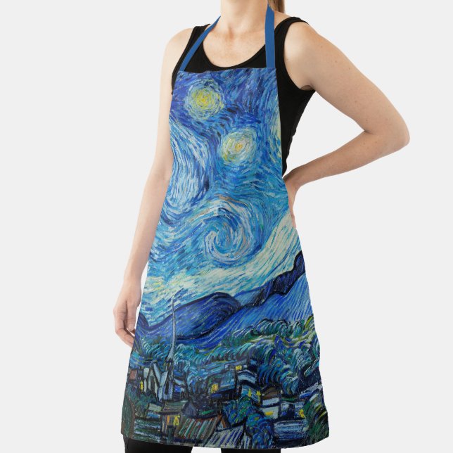 Tablier La nuit étoilée de Vincent Van Gogh (Insitu)