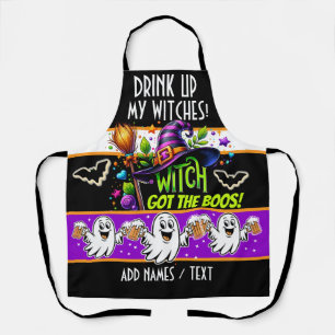 Tablier La sorcière a les Boos