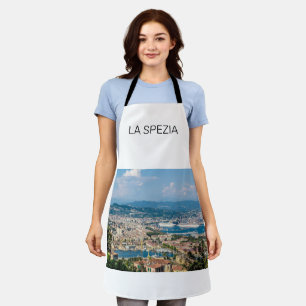 Tablier La Spezia Cityscape Ligurie Italie Vacances Souven