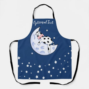 Tablier La vache au-dessus de la lune
