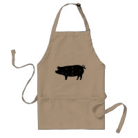 La viande de porc coupe des cadeaux de boucherie