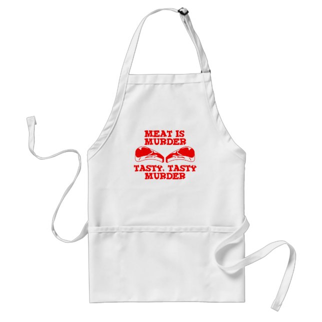 Tablier La viande est meurtre. Meurtre savoureux et (Devant)