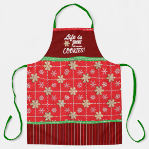 Tablier La vie est courte ! Mangez Plus De Cookies ! Tabli