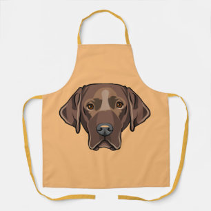 Tablier Laboratoire de chocolat Labrador Retriever Chien C