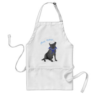 Tablier Labrador Retriever Noir Marin