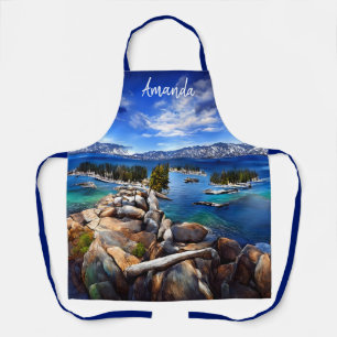 Tablier Lac pittoresque Tahoe Californie Paysage aquatique