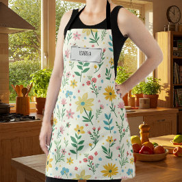 Tablier Ladies floral apron Spring | Floral apron | Gift